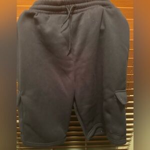 Stylish Black Shorts- NWOT